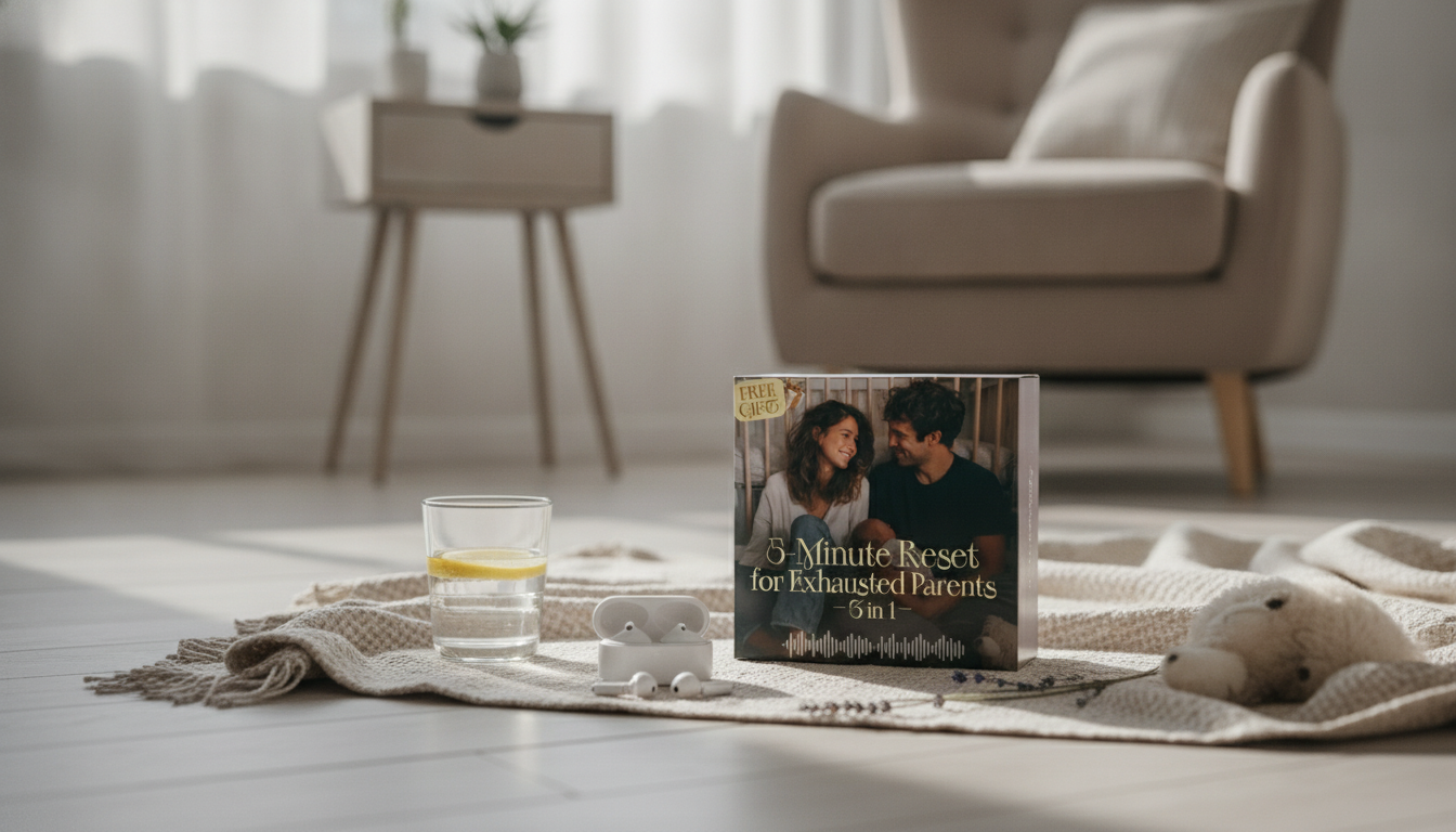 5-Minute Reset for Exhausted Parents: Breath + Energy