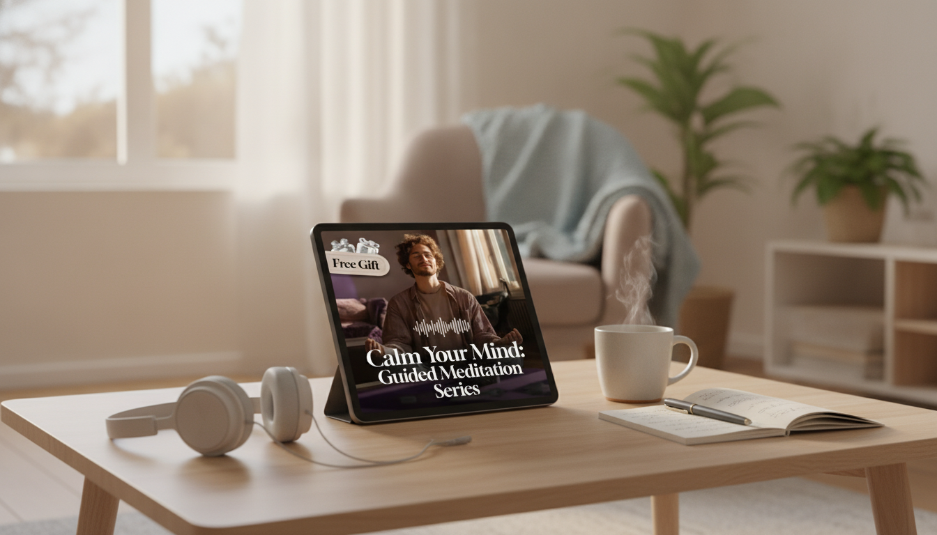Calm Your Mind: Guided Audio Meditations for Anxiety