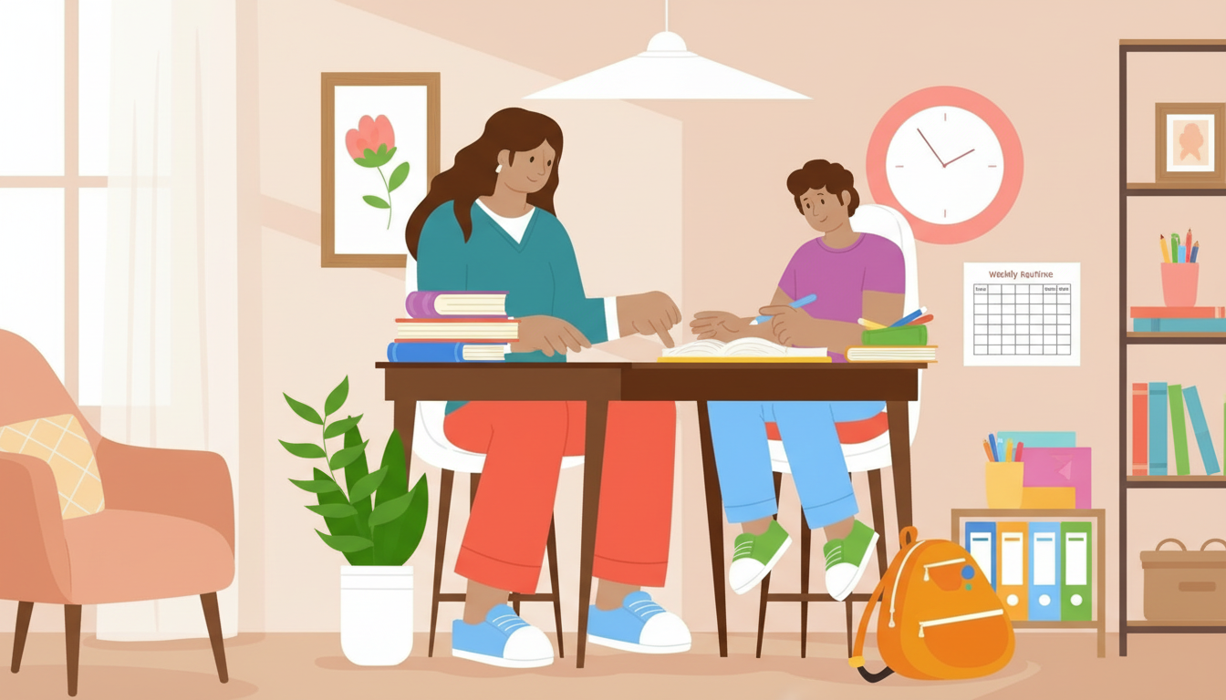 Homework Help System: Routines, Study Space, Independence