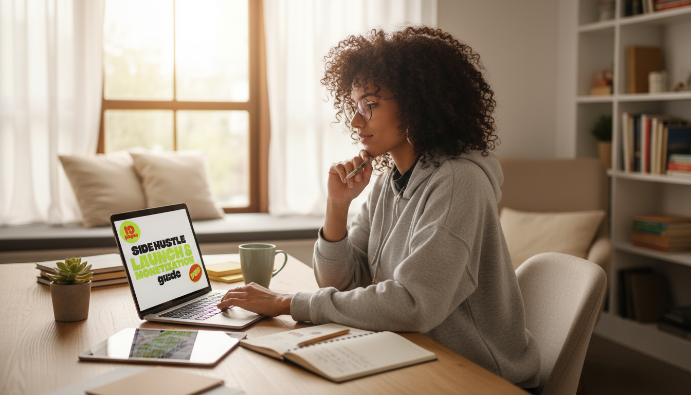 Low-Risk Side Hustle Launch: MVP to First Customers