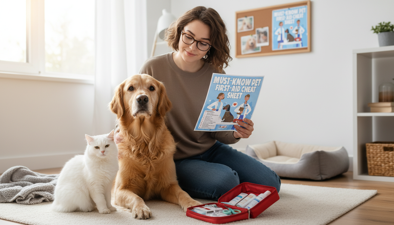 Printable Pet First-Aid Cheat Sheet for Fast Emergencies