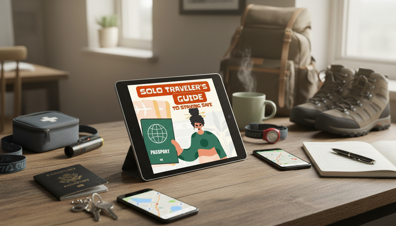 Solo Travel Safety Plan: Street-Smart Habits + Checklist