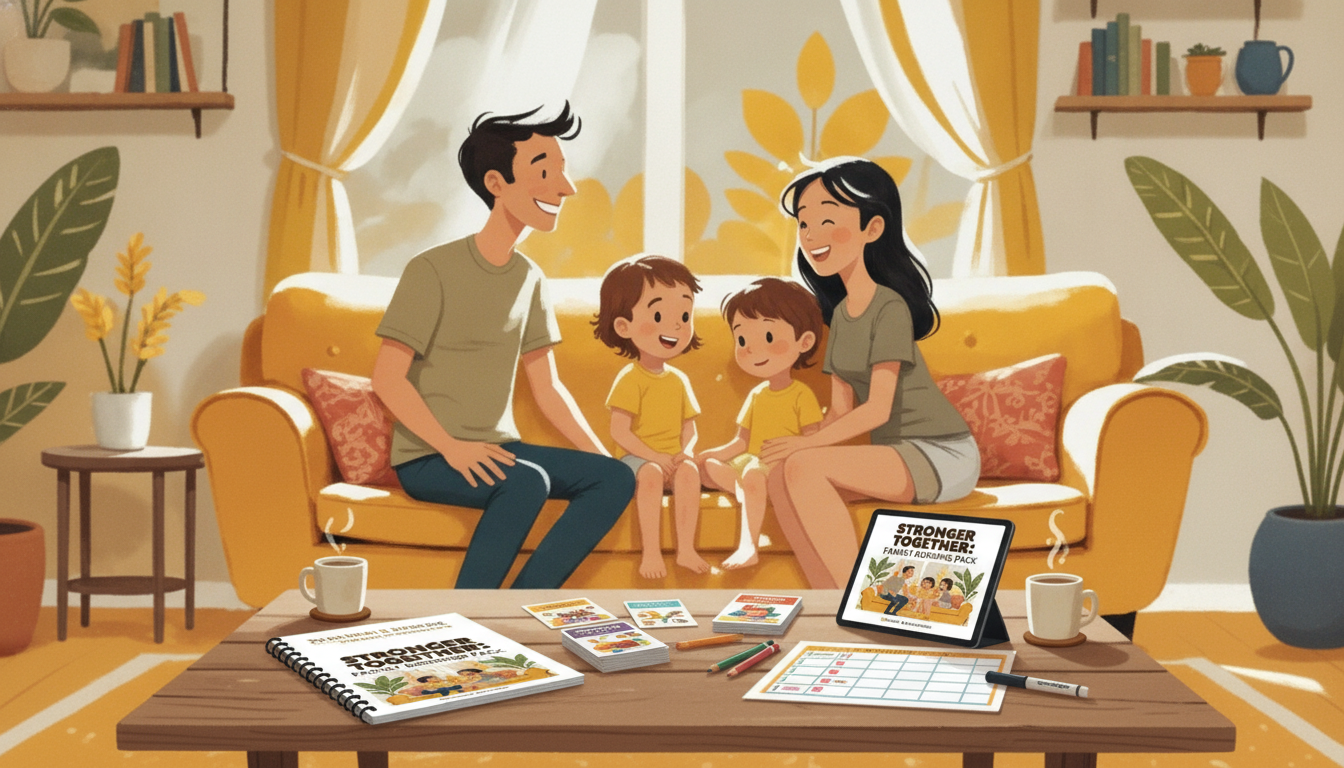 Stronger Together: Printable Family Bonding Activities